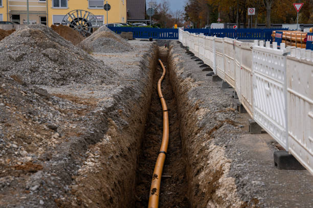 Power cable joints, terminations, cable tunnels, and cable trenches.