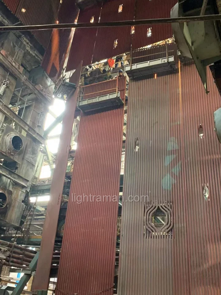 مراقبة درجة حرارة ألياف شعلة الغلاية 350°C
