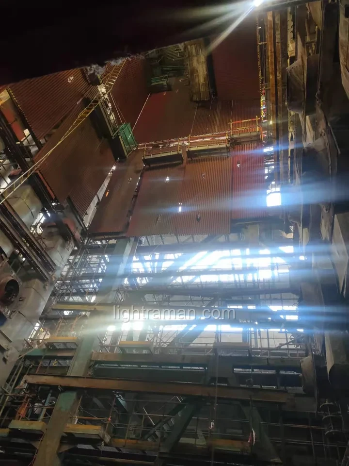 مراقبة درجة حرارة ألياف شعلة الغلاية 350°C