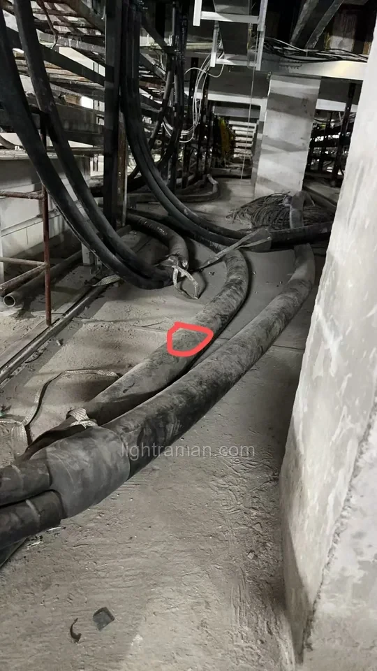 Monitoramento de valas e bandejas de cabos petroquímicos Gaoqiao