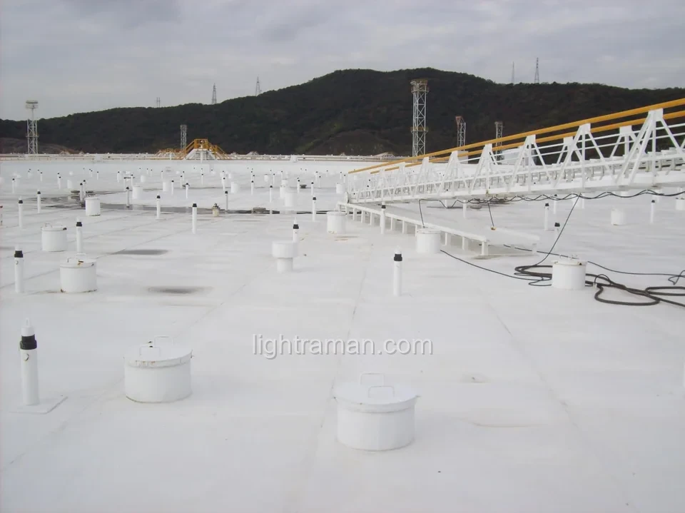 Projeto estratégico de detecção de fibra em tanques de armazenamento de petróleo